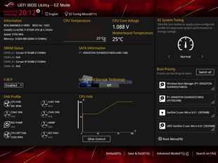 ROG Maximus X Hero BIOS 1